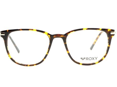 Dámské brýle Roxy ERJEG 03079 ATOR hnědo-žlutě žíhané se zlatou stranicí.