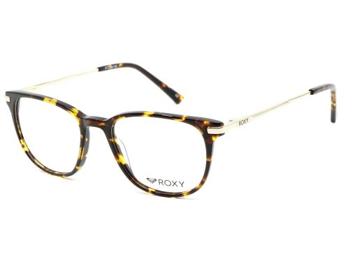 Dámské brýle Roxy ERJEG 03079 ATOR hnědo-žlutě žíhané se zlatou stranicí.